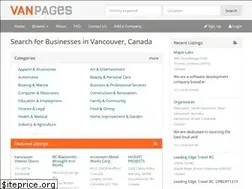 Sites similar to vanpages.ca
