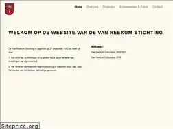 Sites similar to vanreekumstichting.nl