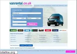 Sites similar to vanrental.co.uk