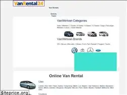 Sites similar to vanrental24.com