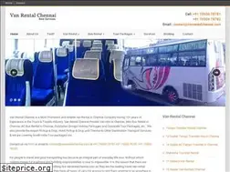 Sites similar to vanrentalchennai.com