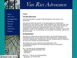 Sites similar to vanrietadvocaten.nl