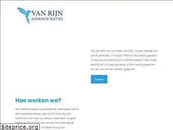 Sites similar to vanrijnadministraties.nl