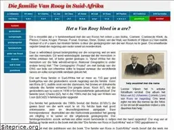 Sites similar to vanrooy.org.za