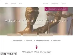 Sites similar to vanruyvenadvocaten.nl