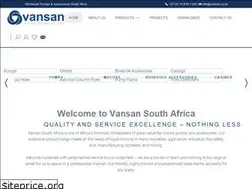 Sites similar to vansan.co.za