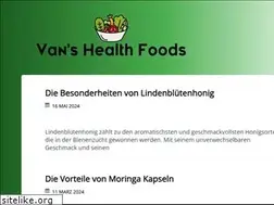 Sites similar to vanshealthfoods.com