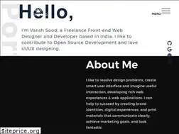 Sites similar to vanshsood.com