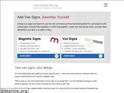 Sites similar to vansignsonline.co.uk