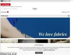 Sites similar to vansoest-stoffe.de