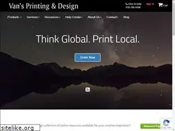 Sites similar to vansprinting.com