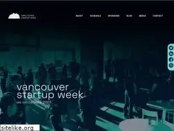 Sites similar to vanstartupweek.ca