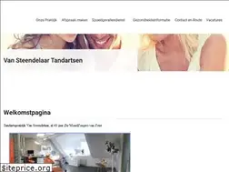 Sites similar to vansteendelaartandartsen.nl
