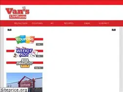 Sites similar to vansthriftway.com