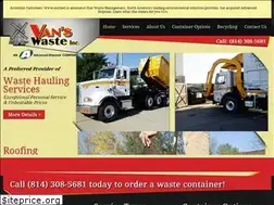 Sites similar to vanswaste.com