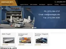 Sites similar to vantageshipping.com