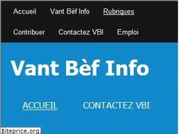 Sites similar to vantbefinfo.com