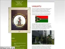 Sites similar to vanuatu-consulate.org.my