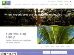 Sites similar to vanuatu.holidayinnresorts.com