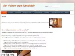 Sites similar to vanvulpenorgel-ijsselstein.nl