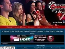 Sites similar to vanwertcinemas.com