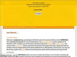 Sites similar to vanwessel.org
