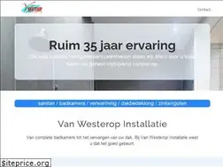 Sites similar to vanwesteropinstallatie.nl