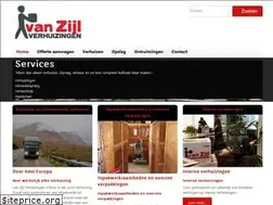 Sites similar to vanzijlverhuizingen.nl