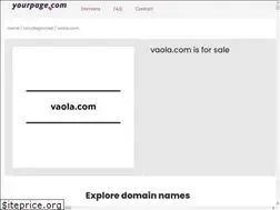 Sites similar to vaola.com