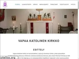 Sites similar to vapaakatolinen.fi
