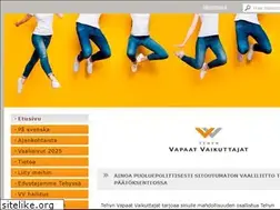 Sites similar to vapaatvaikuttajat.net