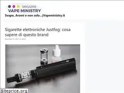 Sites similar to vapeministry.it