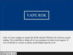 Sites similar to vaperok.co.uk