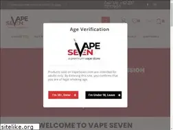 Sites similar to vapeseven.com