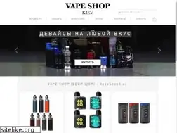 Sites similar to vapeshopkiev.com