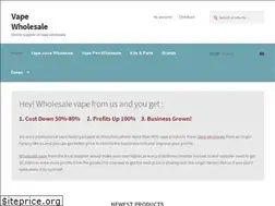 Sites similar to vapewholesalen.com