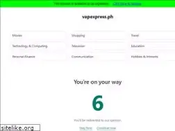 Sites similar to vapexpress.ph
