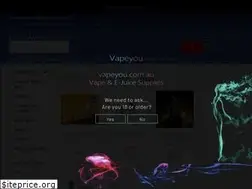 Sites similar to vapeyou.com.au