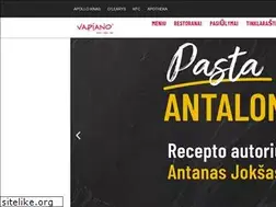 Sites similar to vapiano.lt