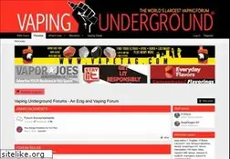Sites similar to vapingunderground.com