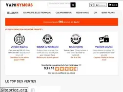 Sites similar to vaponymous.com