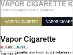 Sites similar to vaporcigarettekit.com