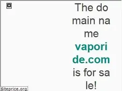 Sites similar to vaporide.com