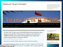 Sites similar to vaportiecuador.wordpress.com
