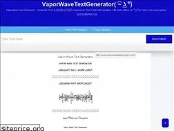 Sites similar to vaporwavetextgenerator.com