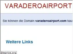 Sites similar to varaderoairport.com