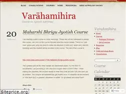 Sites similar to varahamihirajyotishcourse.wordpress.com