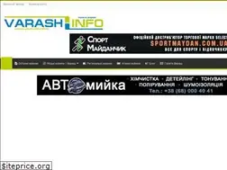 Sites similar to varash.info