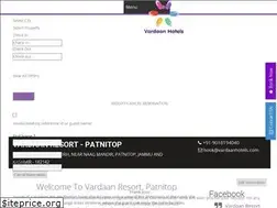 Sites similar to vardaanresortpatnitop.com