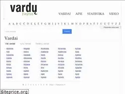 Sites similar to varduzinynas.lt